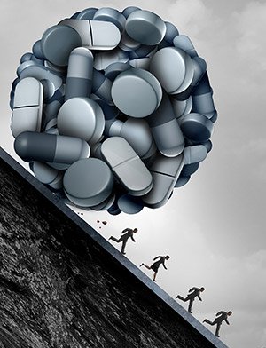 Snowball effect of addiction