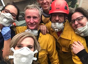 Group shot of firefighters