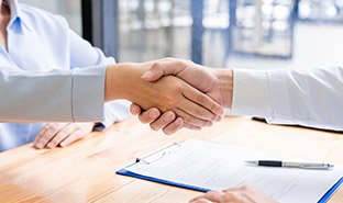 Partner handshake