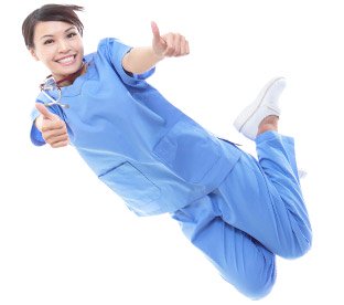 Super Excited Nurse