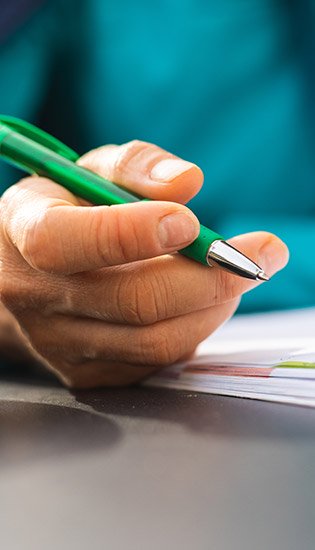 Write out a self assessment