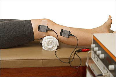 Electrical stimulation device. Florida OTs, OTAs must have training for use.