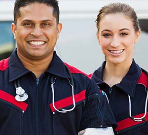 Nurse caring for the elderly